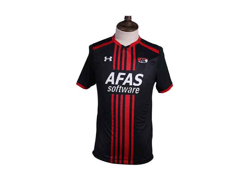 V Shape Collar Short Sleeve Professional Football Team Soccer Clothes, No Fading Football Shirt