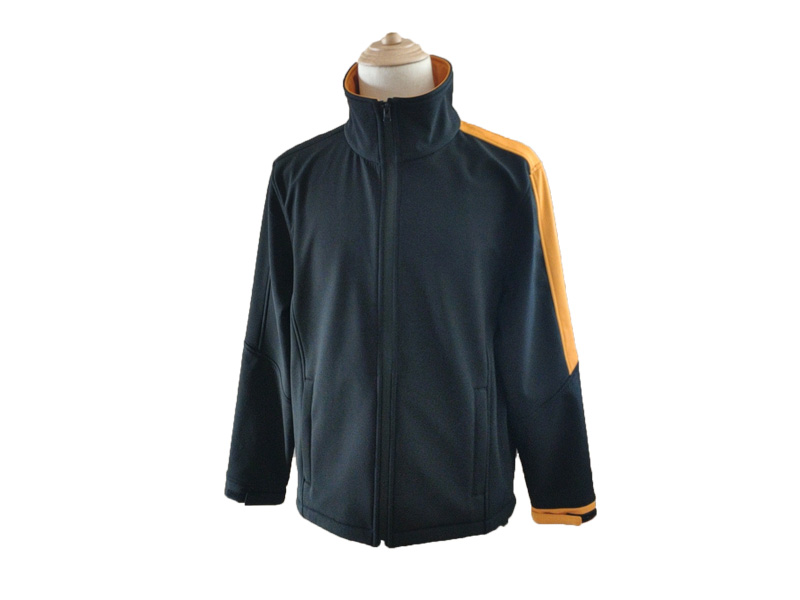 Outdoor Sports Windproof Jacket Warm Zipper Fleece Men Winter Softshell Jacket